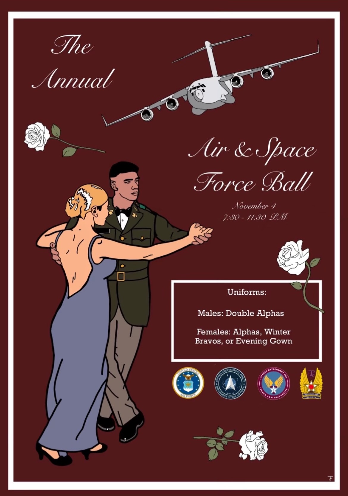 Air &amp; Space Force Ball Tickets (Cadets and Dates)
